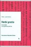 Verbi gratia. Dicc. Expresiones latinas book