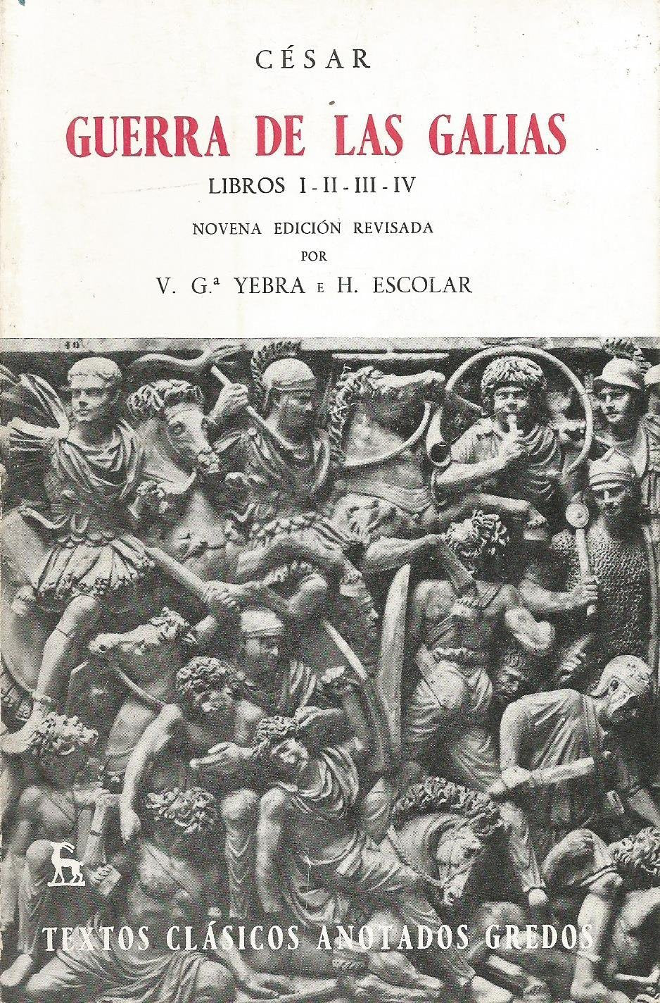 Guerra de las galias libros i-iv (anota) book