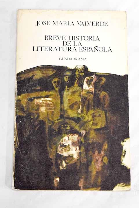 Breve historia de la literatura española Books
