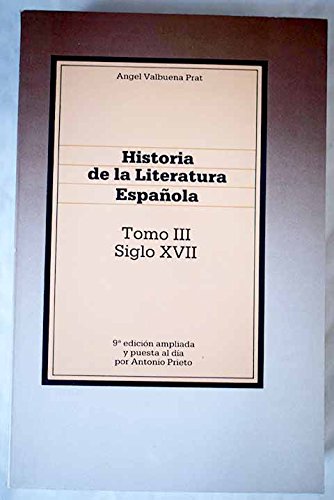 Historia de la literatura española Books