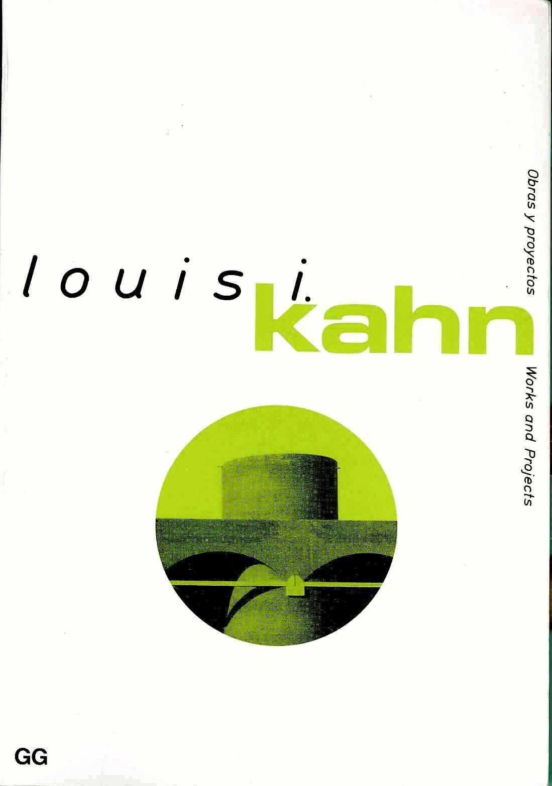 Louis I. Kahn (Works and Projects Nglish) Architecture