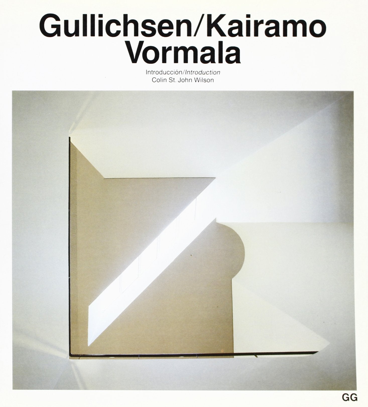 Gullichsen-Kairamo-Vormala (Catálogos de arquitectura contemporánea = Current architecture catalogues) Architecture