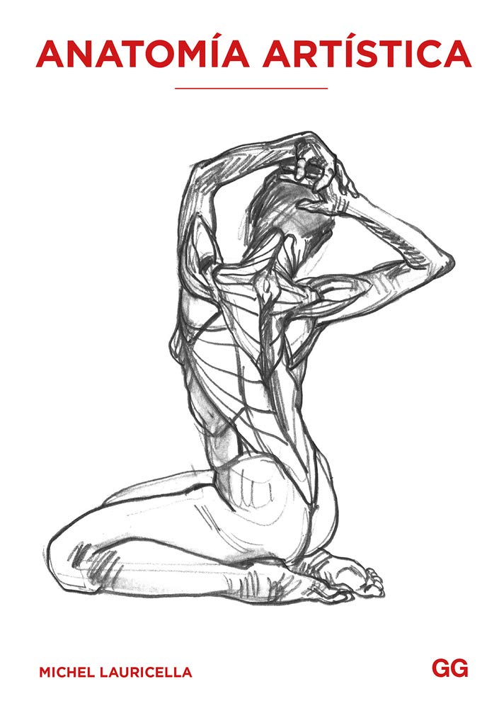 Anatomía artística/ Artistic Anatomy book