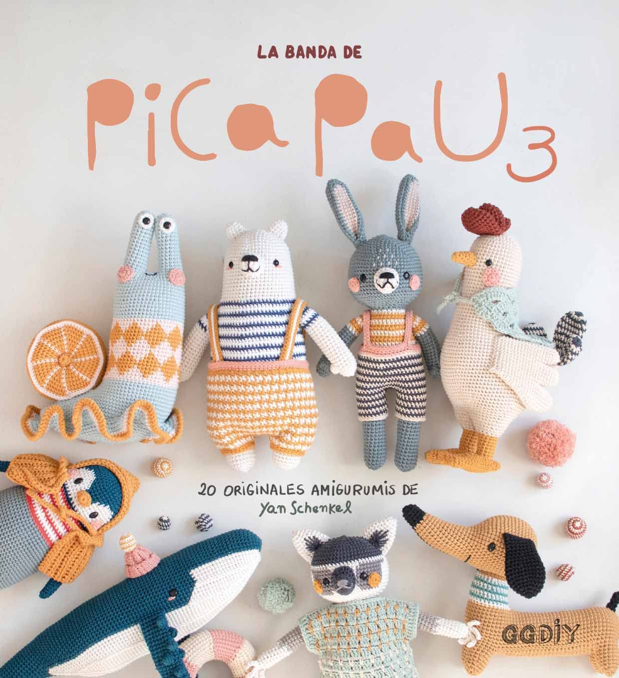 La banda de Pica Pau 3: 20 originales amigurumis de Yan Schenkel Hobbies & Crafts