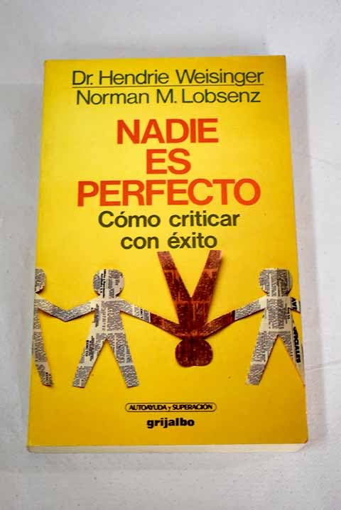 Nadie Es Perfecto/Nobody's Perfect Psychology