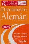 Diccionario Collins Gem alemán-español, español-al book