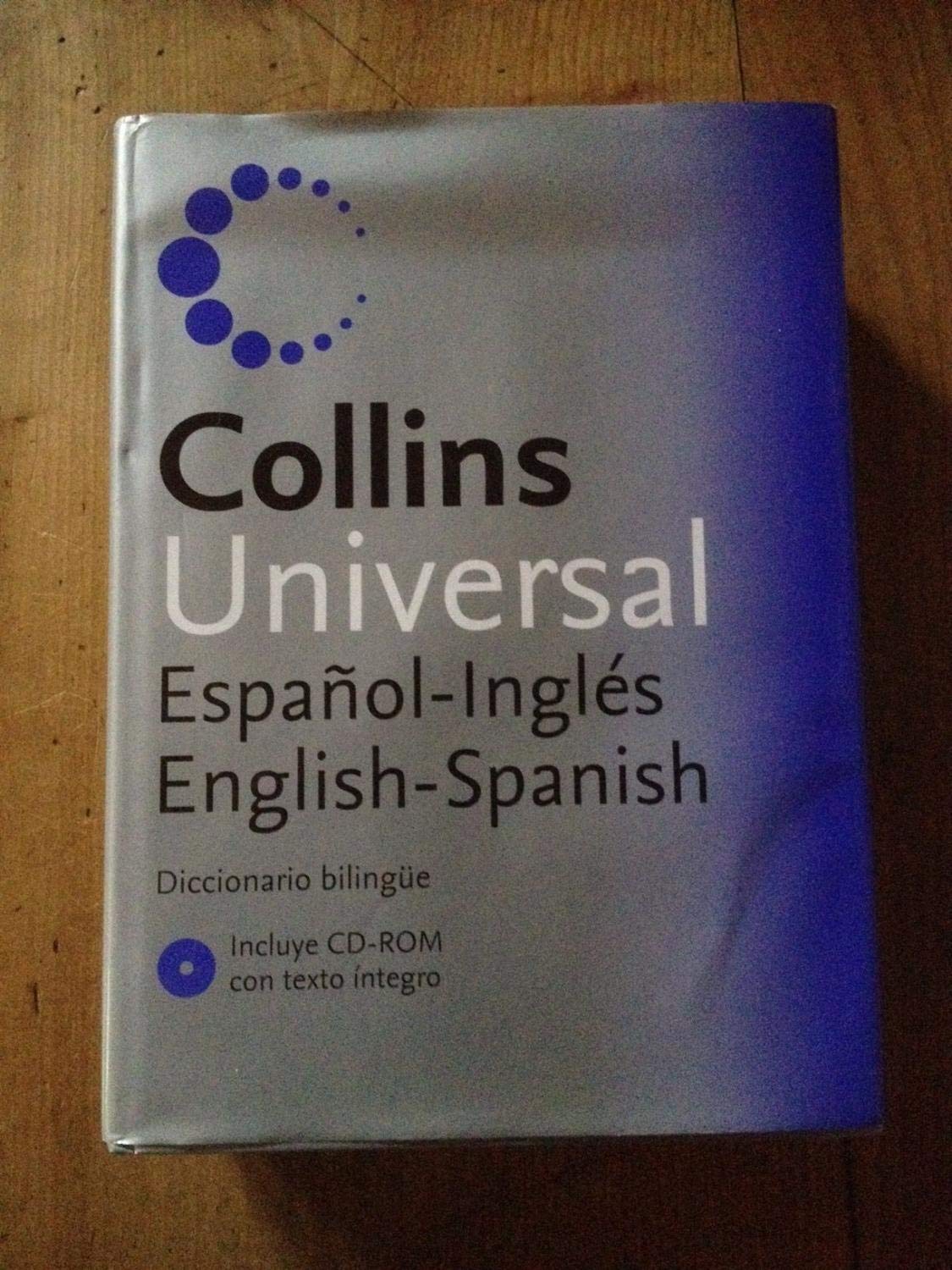 Universal Espanol/ingles, Diccionario Collins book