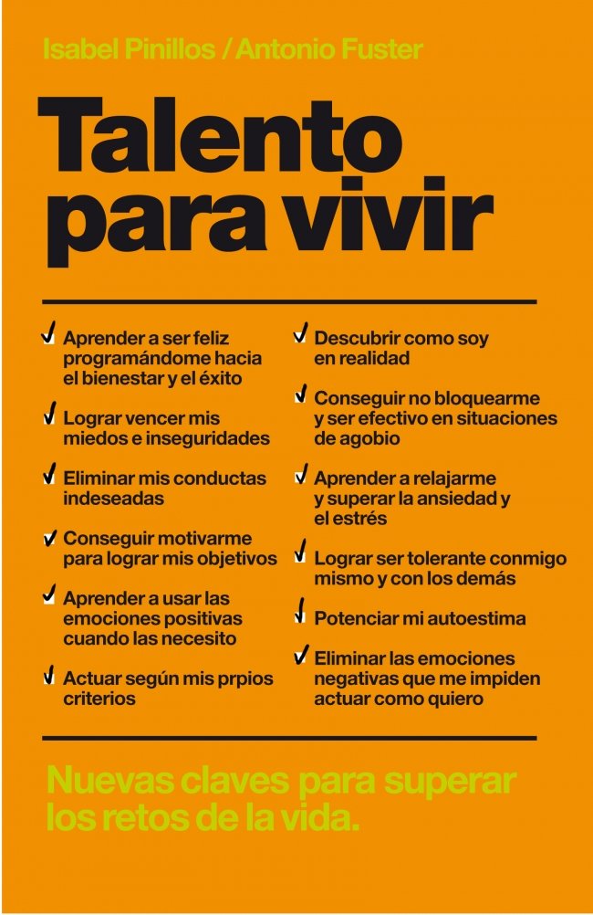 Talento para vivir / Talent to Live book