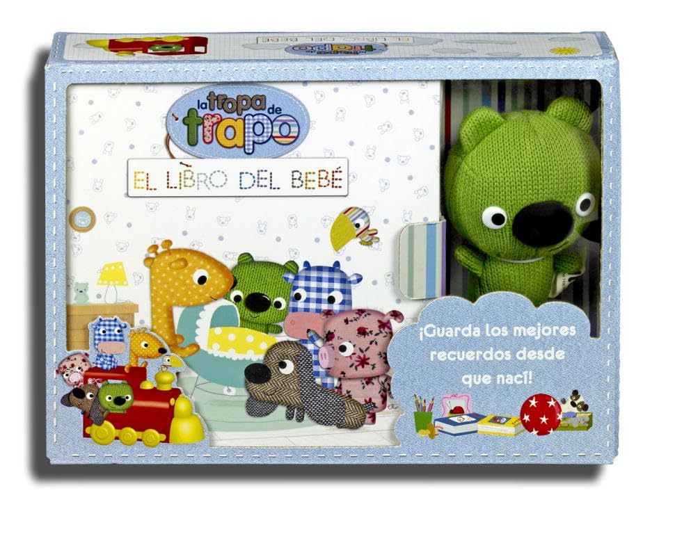 La caja del libro del bebé (Incluye muñeco): Con los personajes de la Tropa de Trapo book