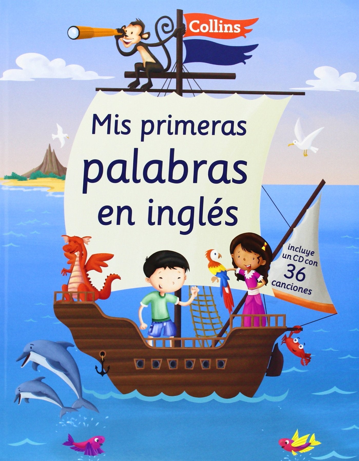 Mis primeras palabras en inglés (Mi primer Collins): Incluye un CD con 36 canciones book