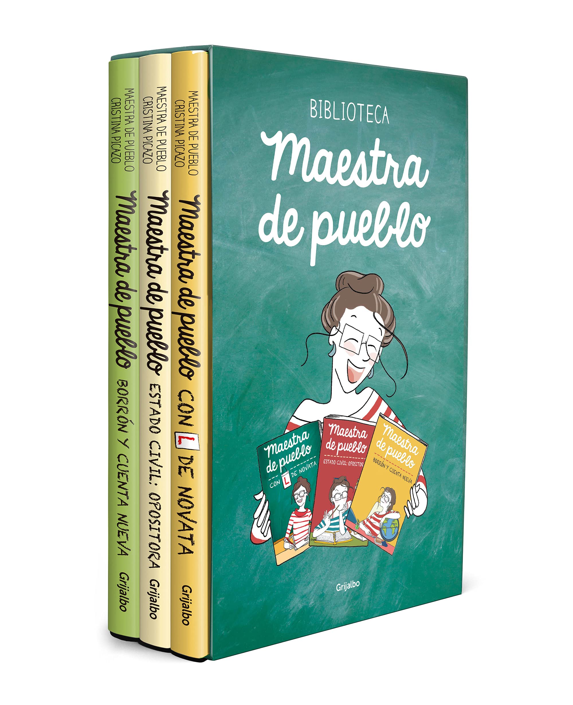 Maestra de pueblo (pack con: Con L de novata | Estado civil: opositora | Borrón y cuenta nueva) book