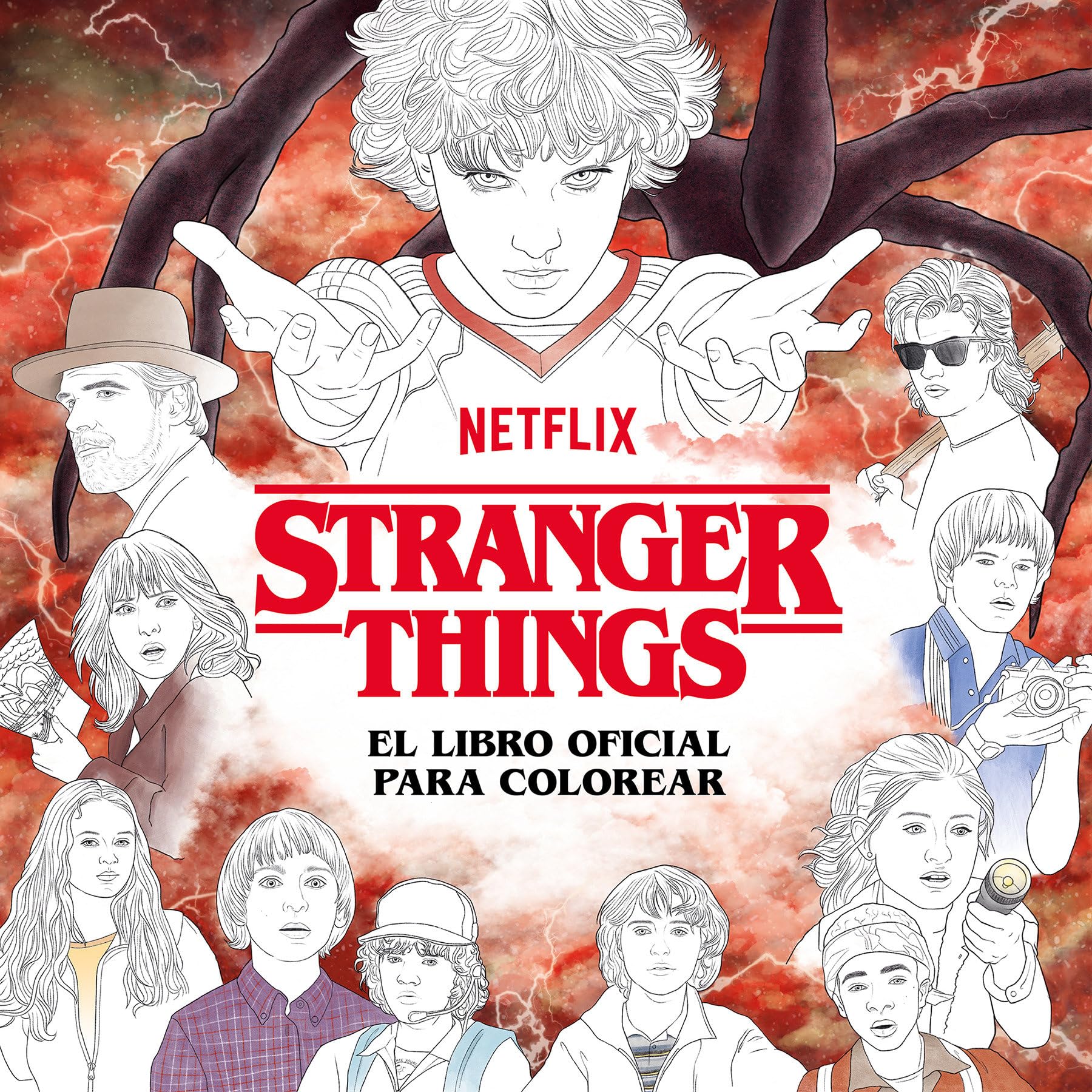 Stranger Things: El Libro Oficial Para Colorear/ the Official Coloring Book book