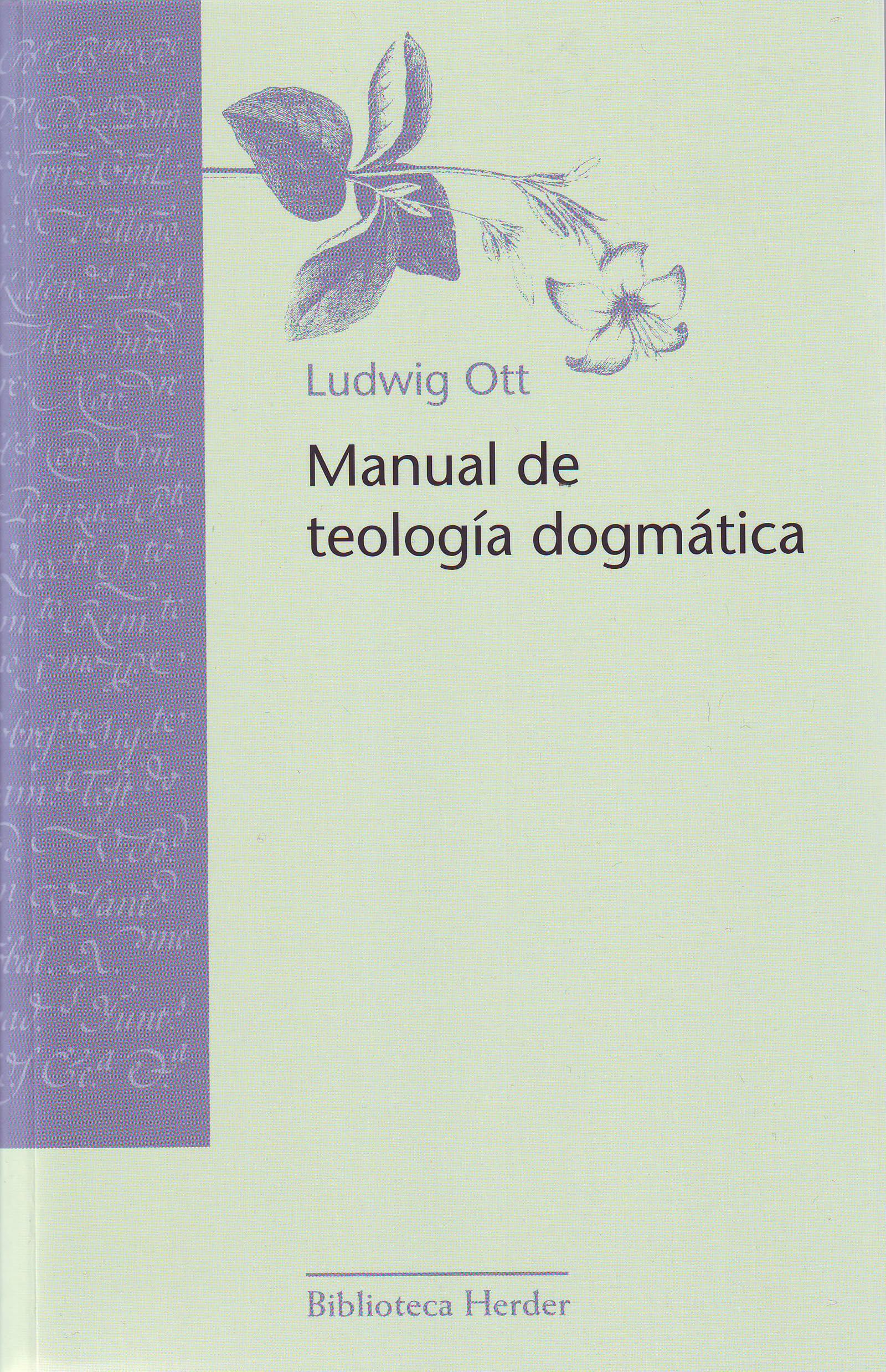 Manual de teología dogmática (Biblioteca Herder) Social Sciences