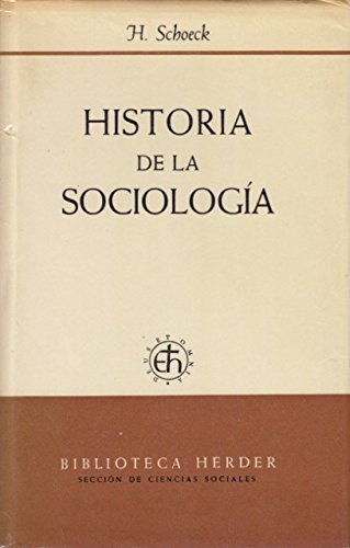HISTORIA DE LA SOCIOLOGÍA Books