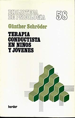 Terapia conductista en niños y jóvenes Books