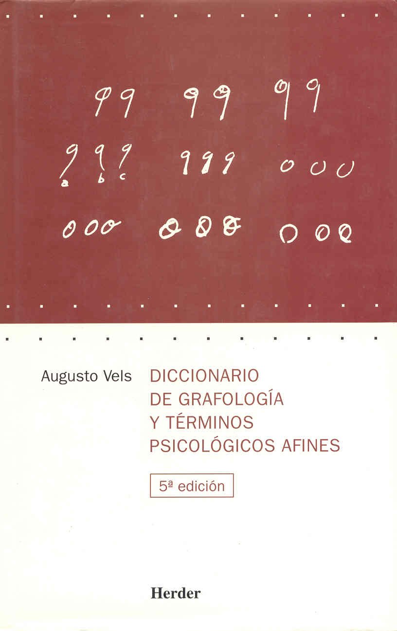 Dicc. de grafologia y terminos psicologicos afines Books