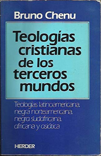 Teologías cristianas de los terceros mundos: teologías latinoamericana, negra norteamericana, Books