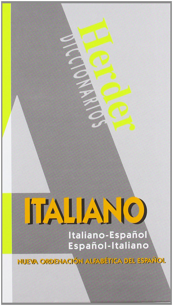 Diccionario italiano-español, español-italiano (Diccionarios Herder) Foreign Languages ​​& Dictionaries