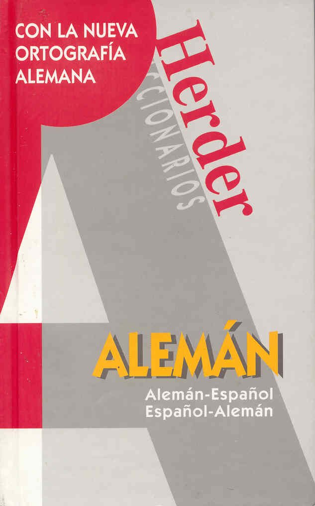 Diccionarios Herder alemán-español ; español-alemán Social Sciences