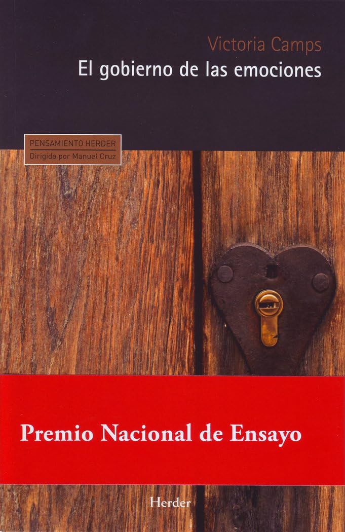 El Gobierno de las Emociones (Pensamiento Herder) Philosophy