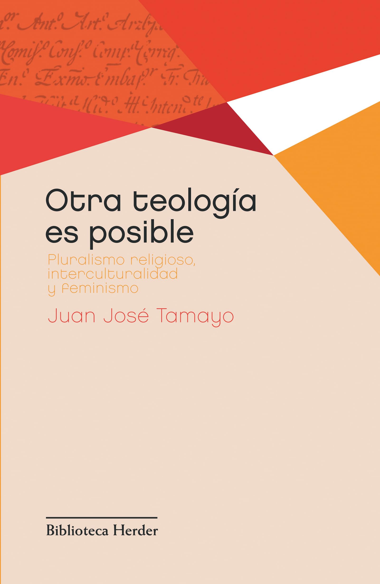 Otra teología es posible : pluralismo religioso, interculturalidad y feminismo Philosophy