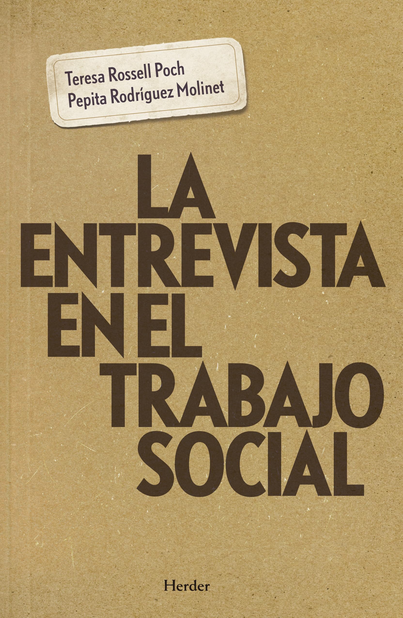La entrevista en el trabajo social (fuera de colección) Social Sciences