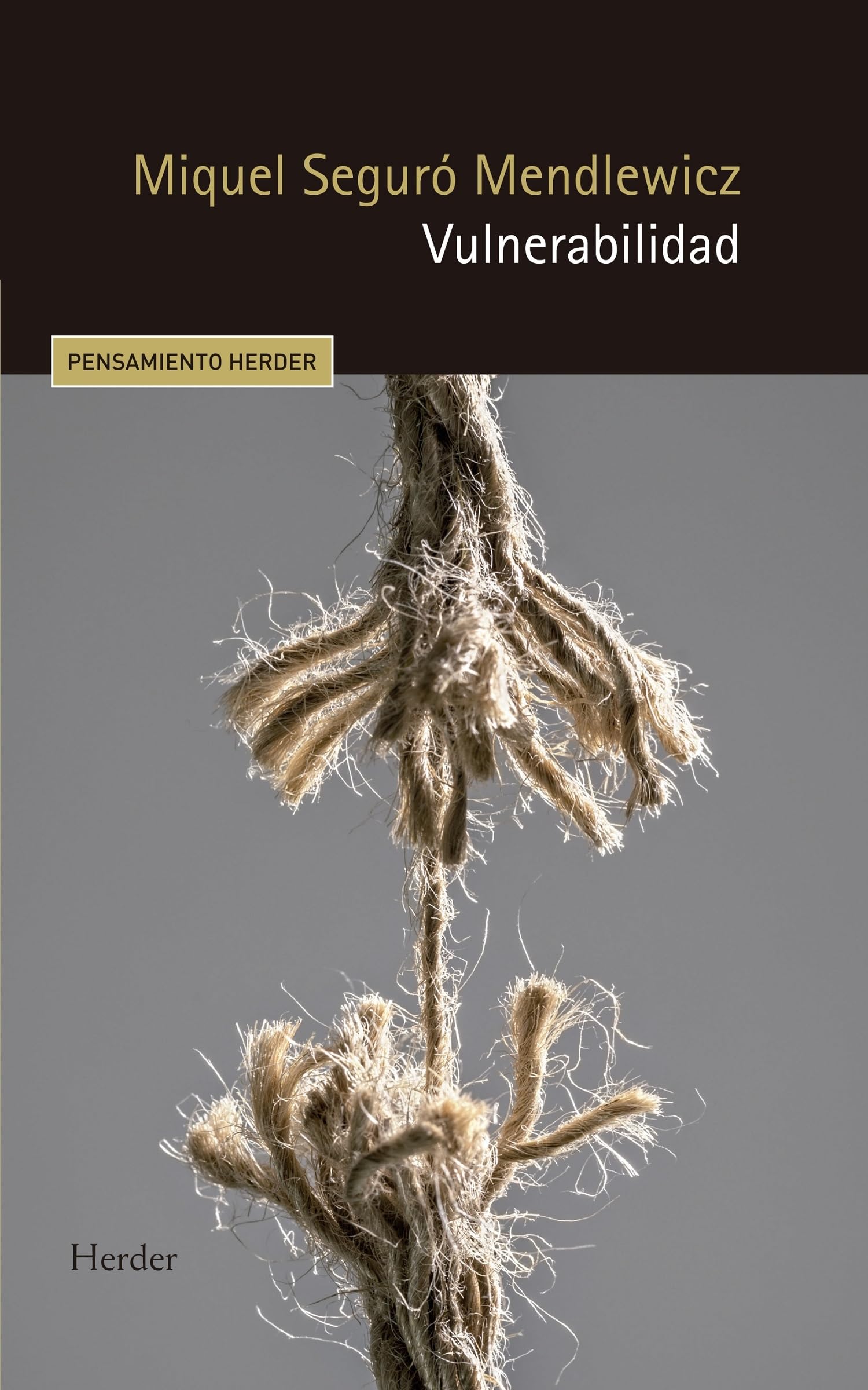 Vulnerabilidad (Pensamiento Herder, Band 0) Philosophy