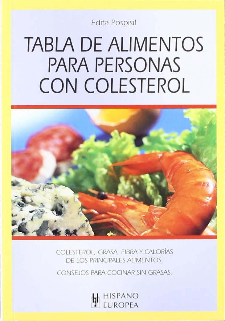 Tabla de alimentos para personas con colesterol Medicine