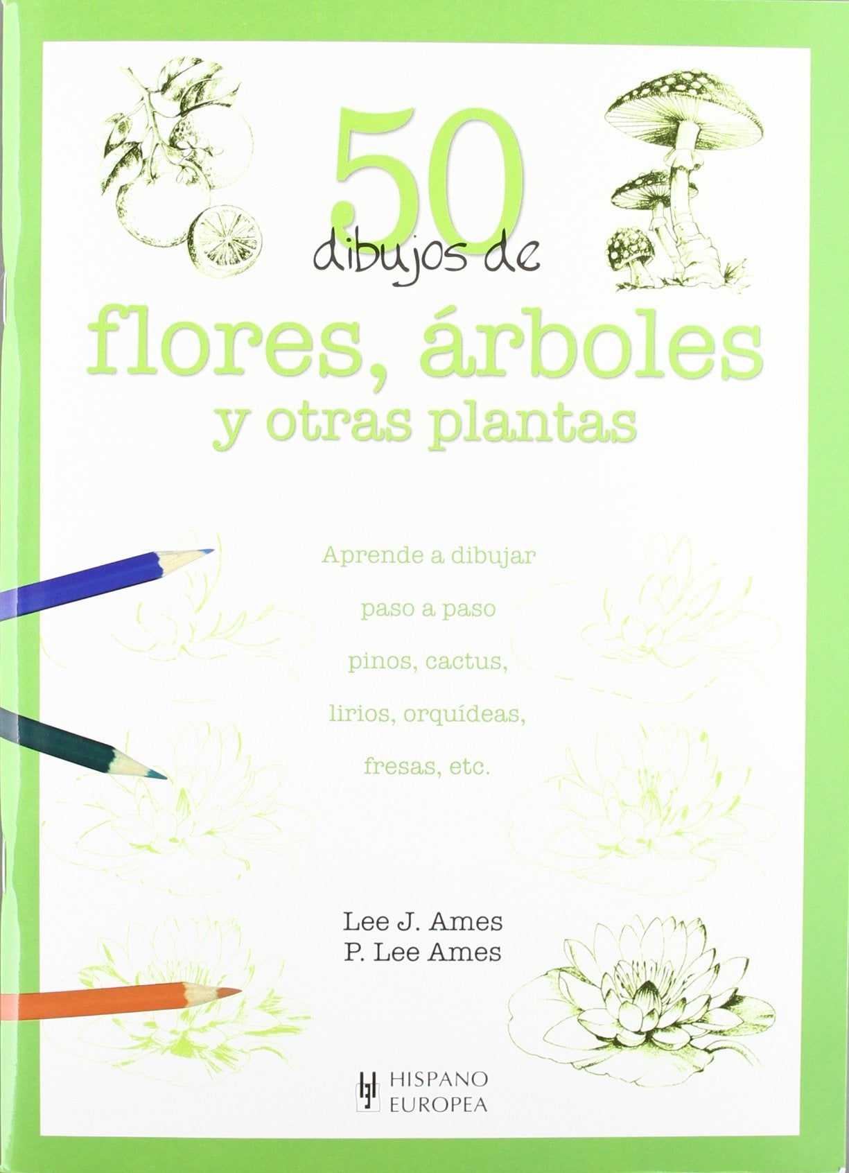 50 dibujos de flores, árboles y otras plantas Arts & Music