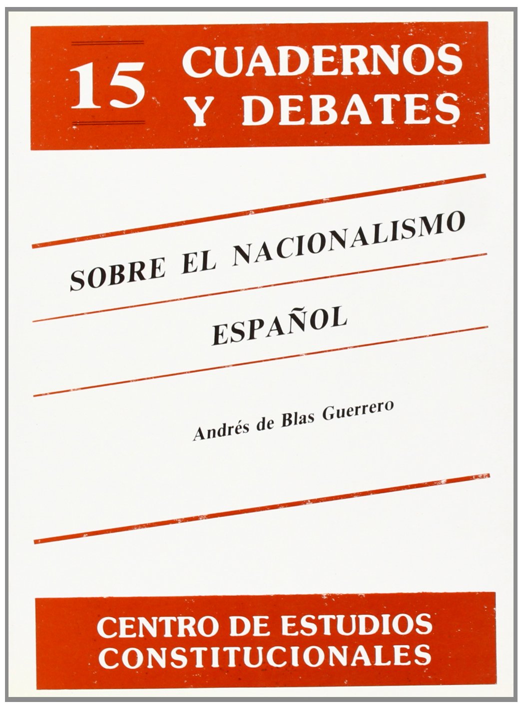 Sobre el nacionalismo español book