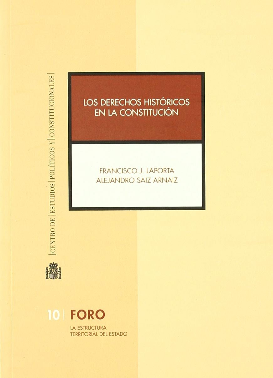 Los derechos históricos en la Constitución : algunos problemas teóricos Philosophy