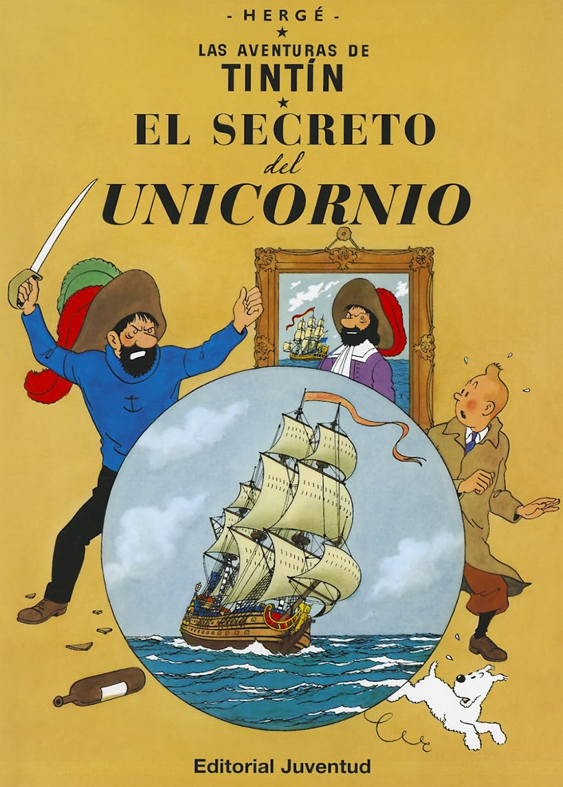 El Secreto del Unicornio (LAS AVENTURAS DE TINTIN CARTONE) Manga