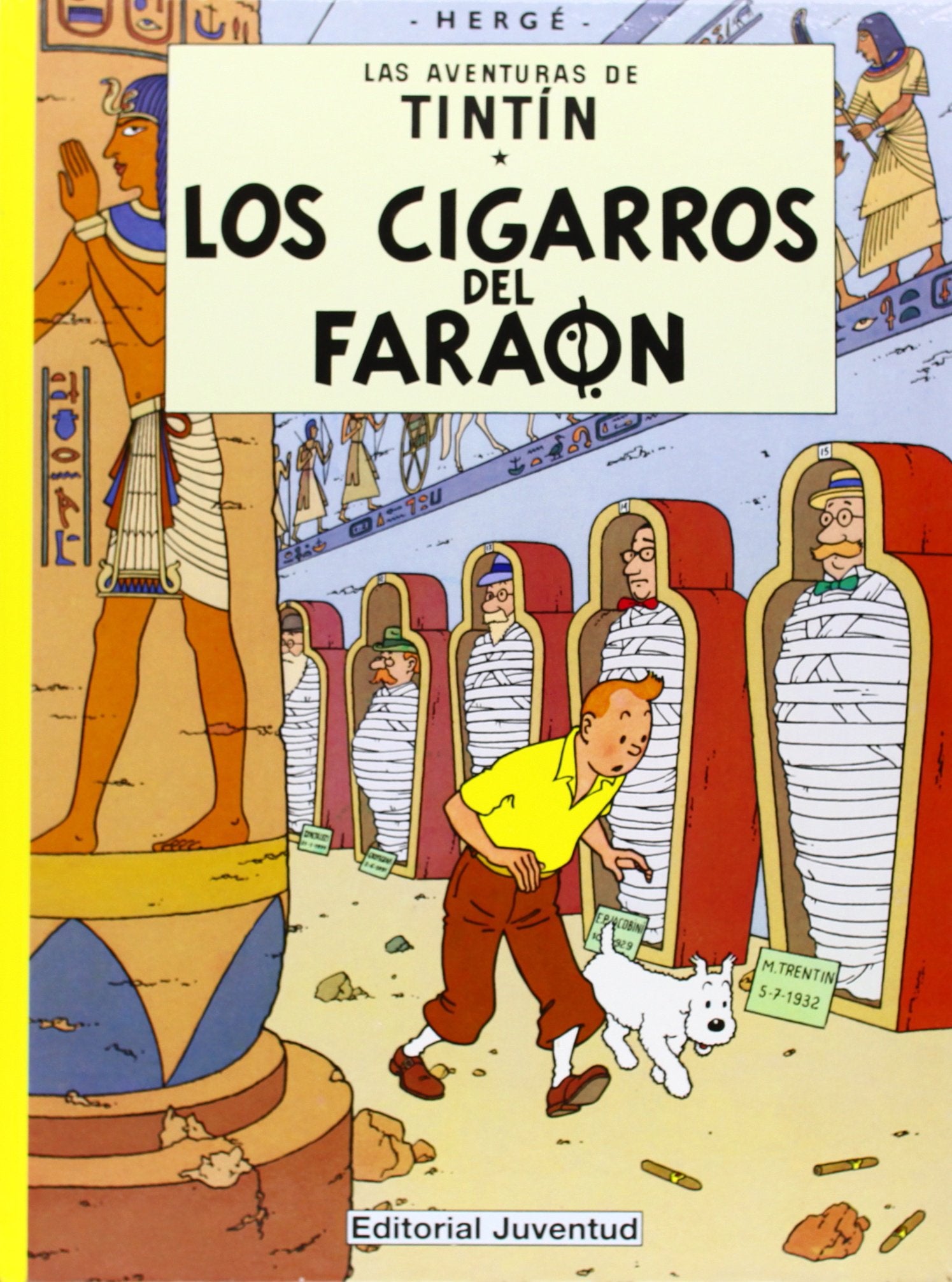 Tintín. Los cigarros del faraón: Los cigarros del faraon (LAS AVENTURAS DE TINTIN CARTONE) Manga