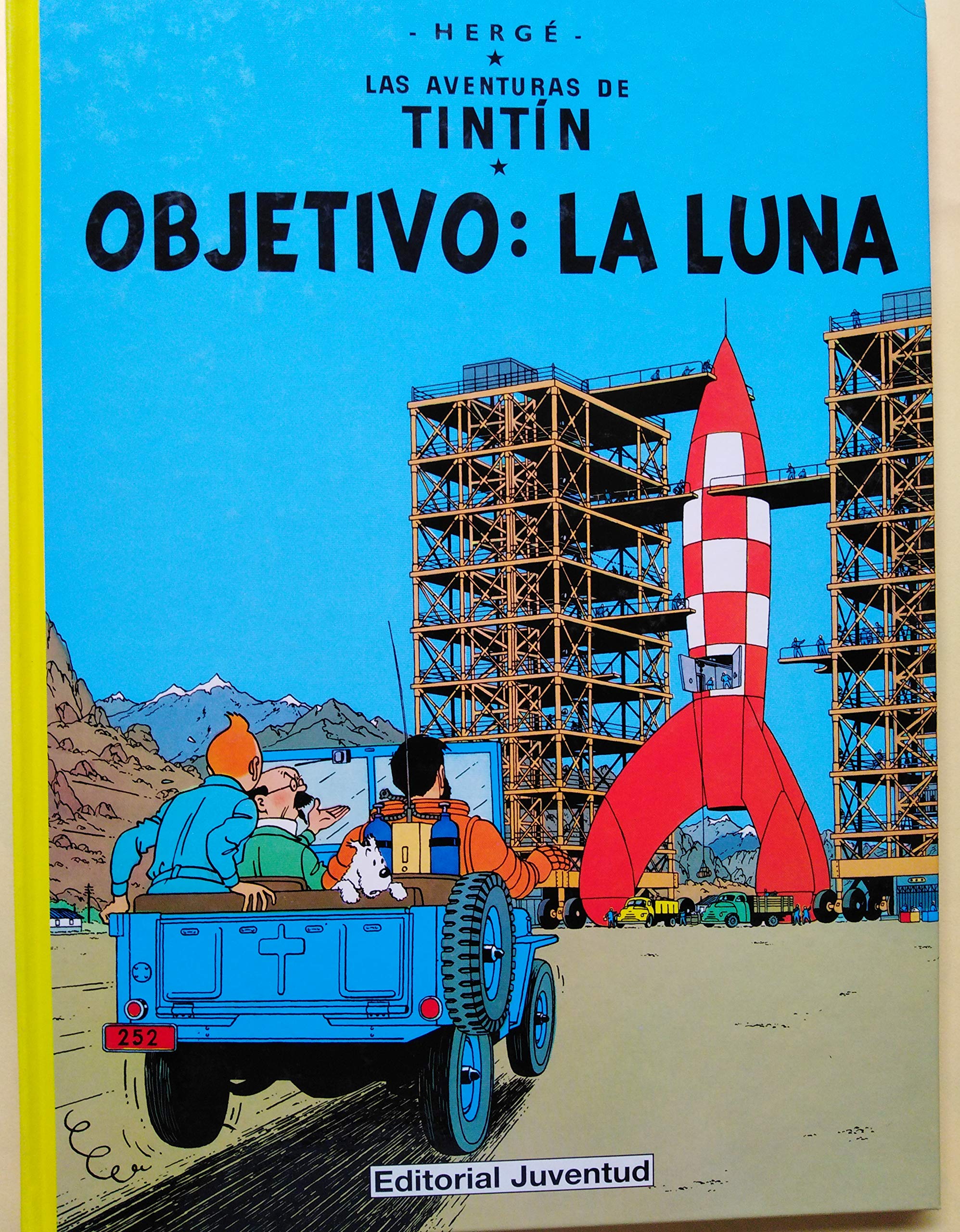 Objetivo, la Luna (LAS AVENTURAS DE TINTIN CARTONE, Band 16) Manga