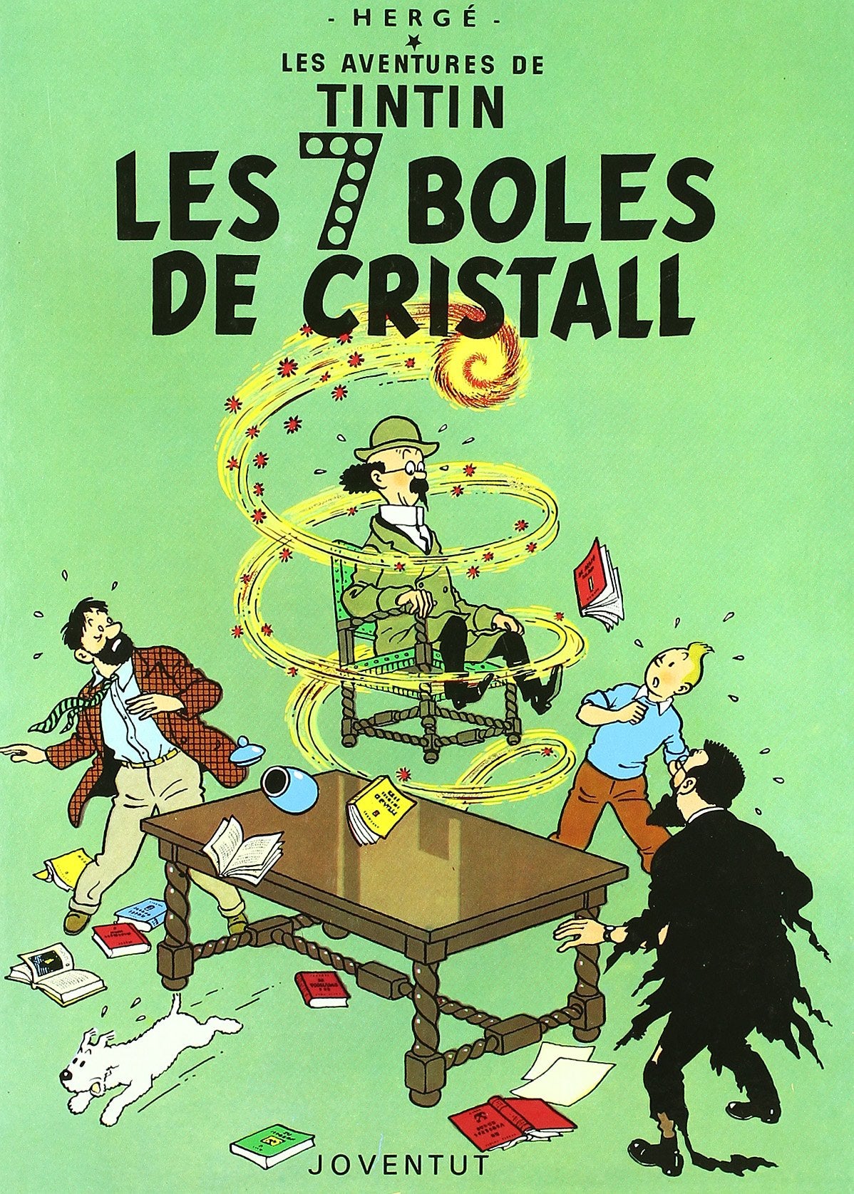 Les set boles de cristall (LES AVENTURES DE TINTIN CATALA) Manga