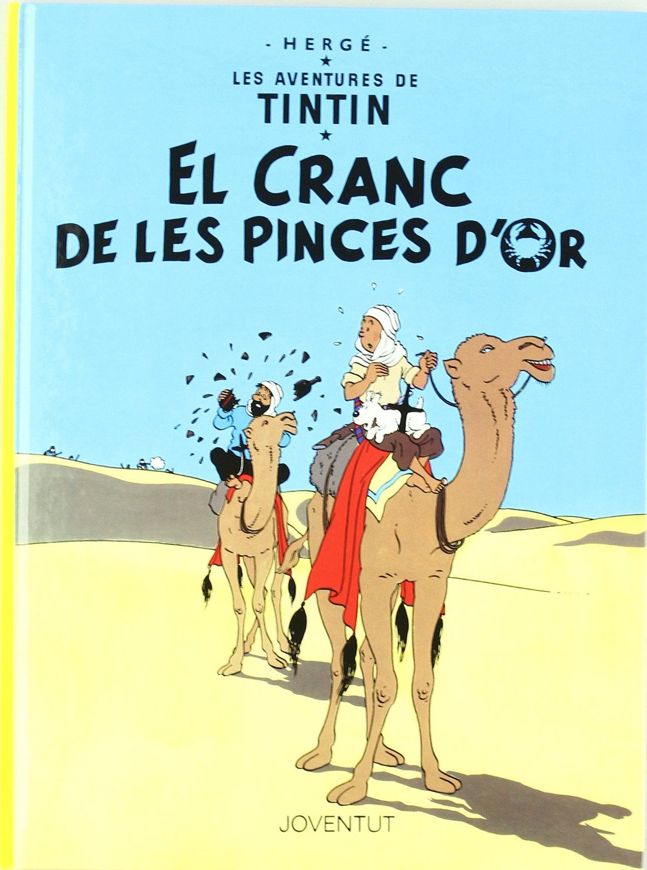 El cranc de les pinces d'or (LES AVENTURES DE TINTIN CATALA) Manga