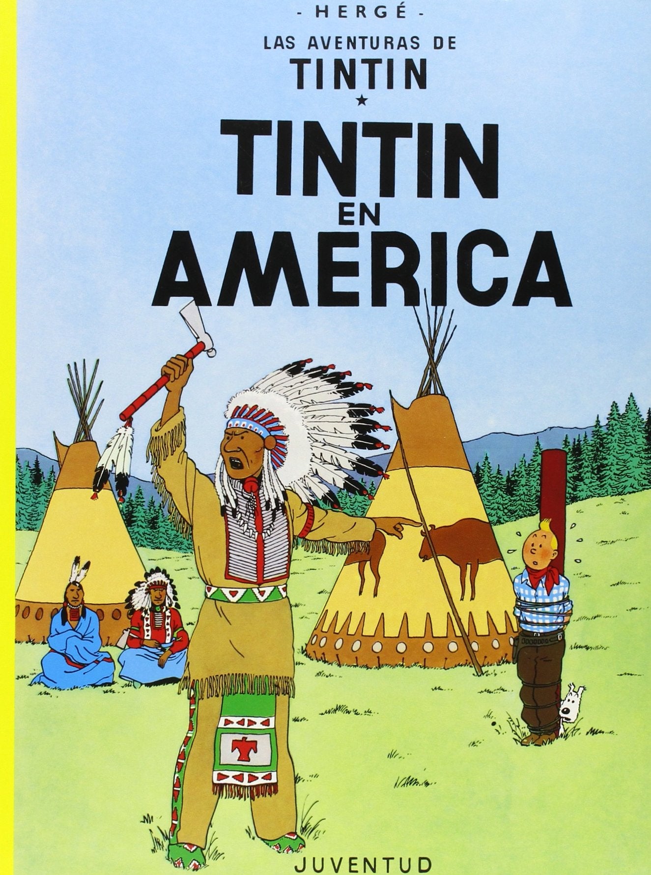 Tintín en América book