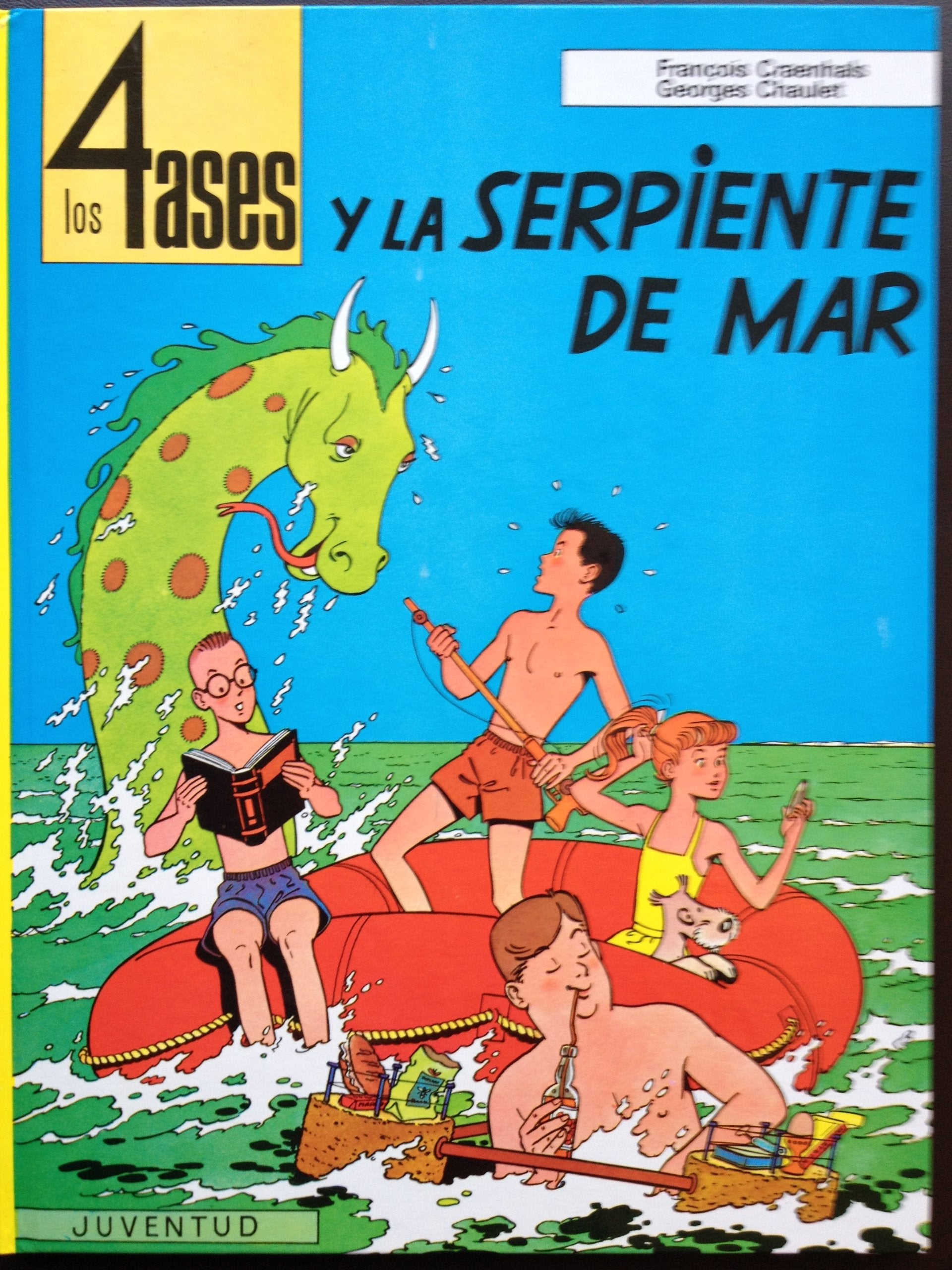 Los 4 ases y la serpiente de mar book