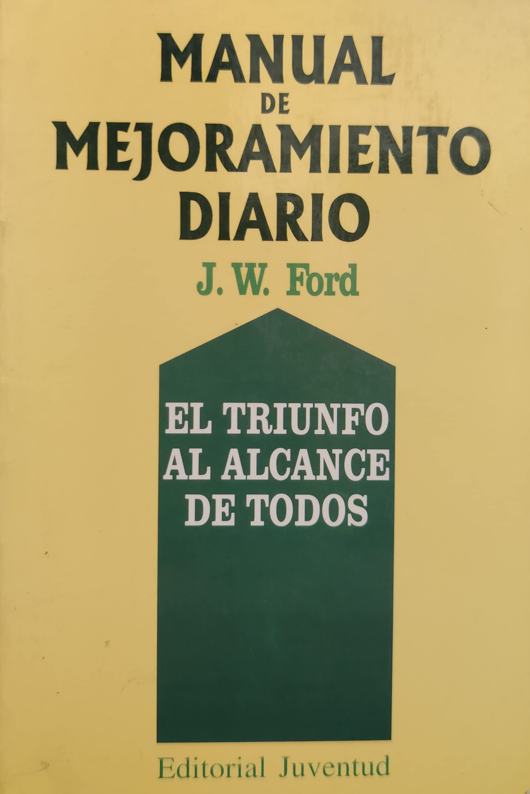 Manual de mejoramiento diario Books