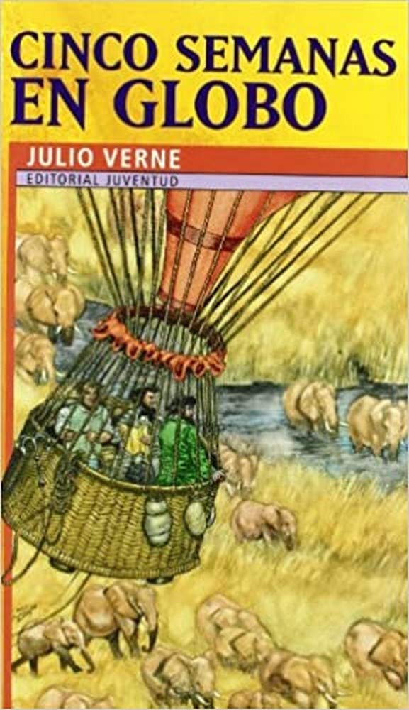 Cinco semanas en globo / Five Weeks in a Balloon book