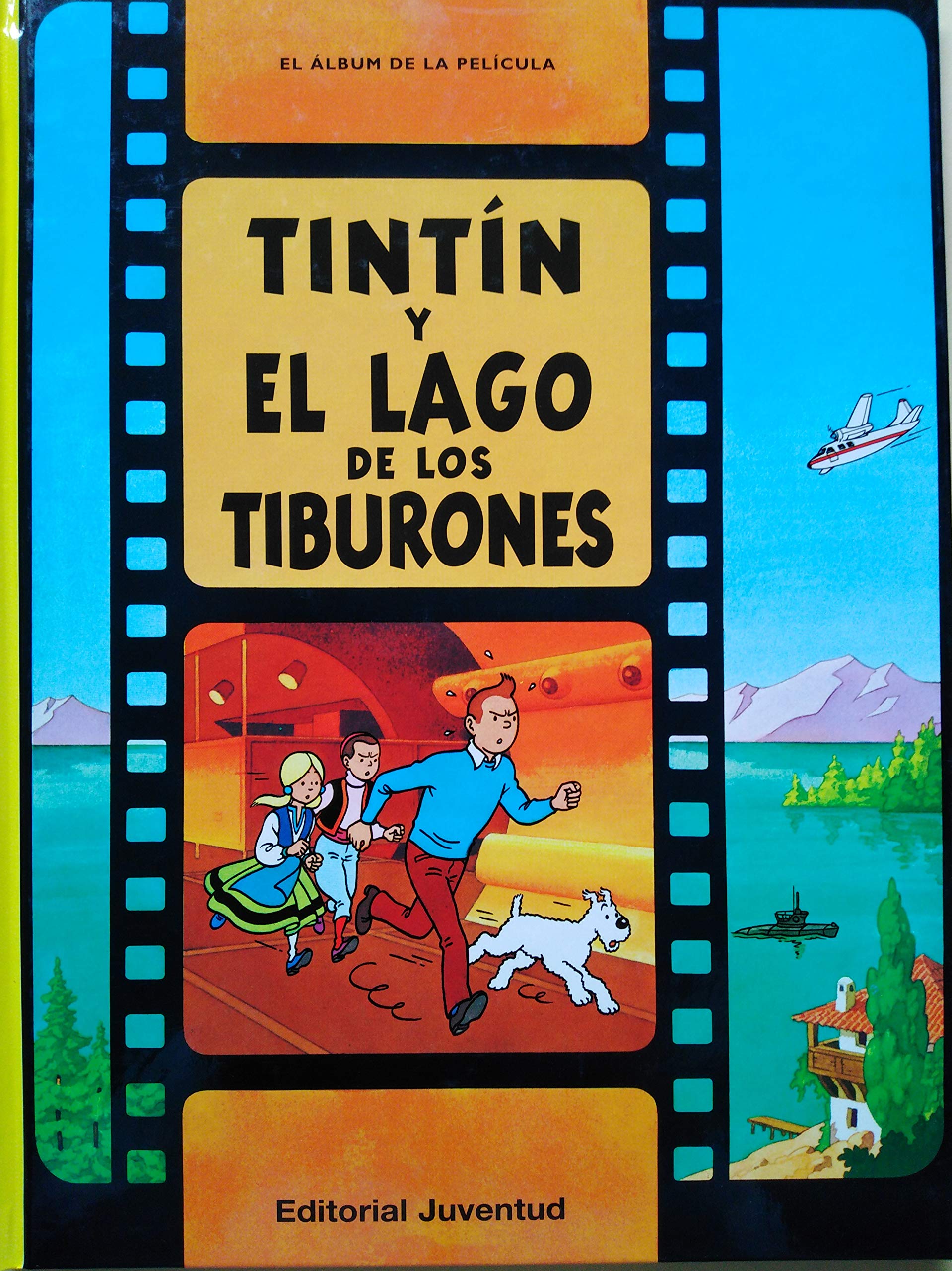 Tintín y el lago de los tiburones: Tintin y el lago de los tiburones (LAS AVENTURAS DE TINTIN CARTONE) Manga