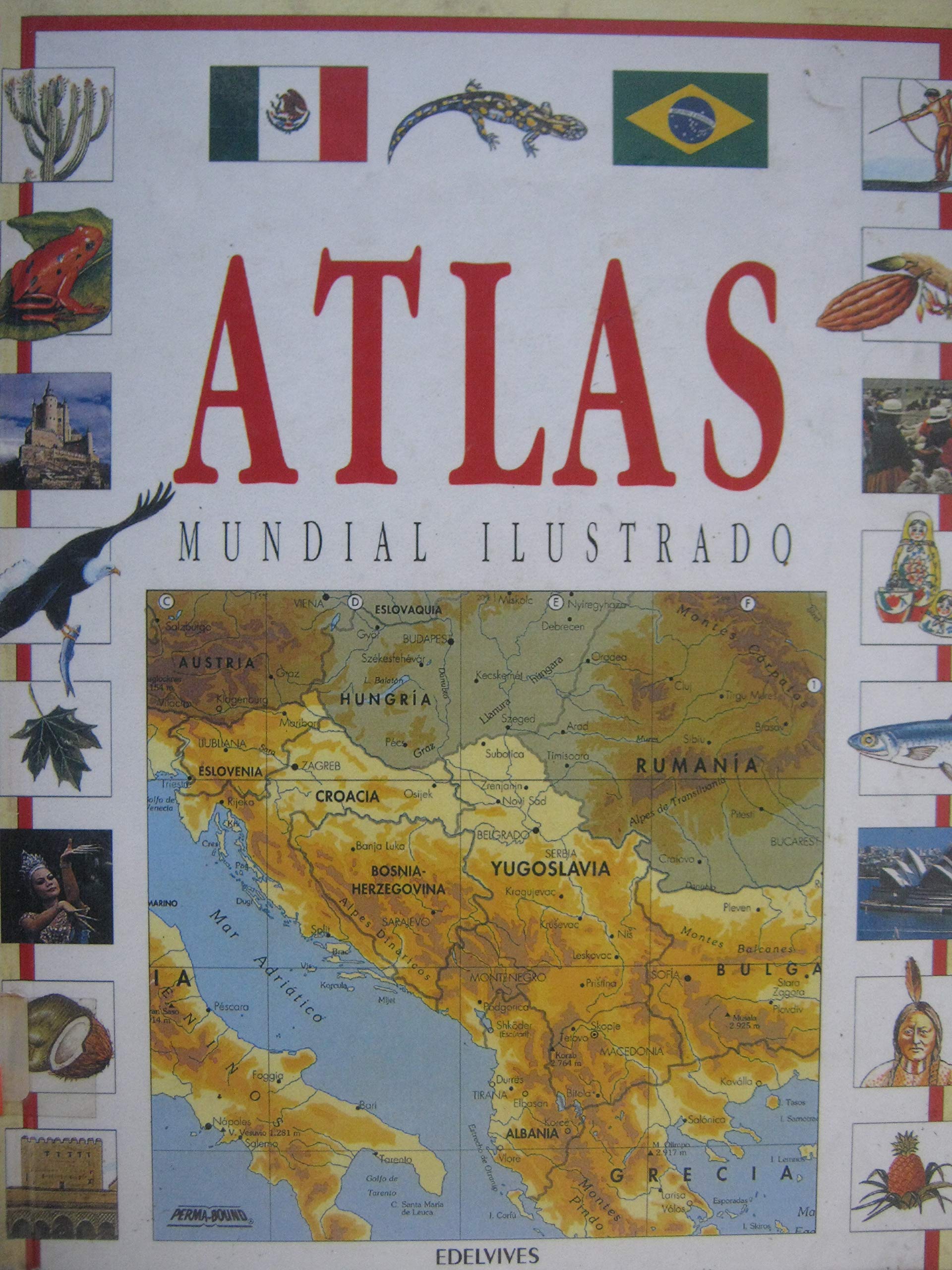 Atlas mundial ilustrado book