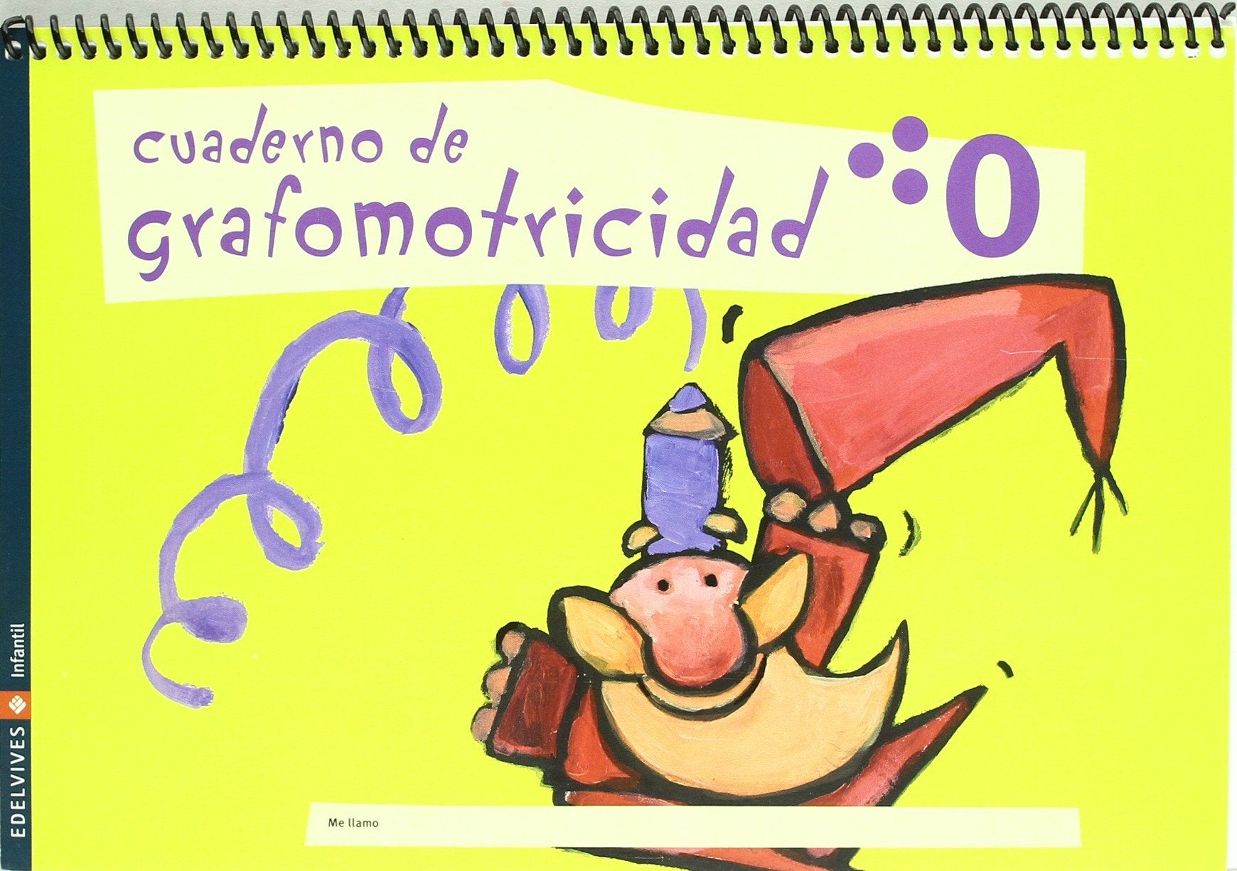 Grafomotricidad, nivel 0, Educación Infantil. Cuaderno Books
