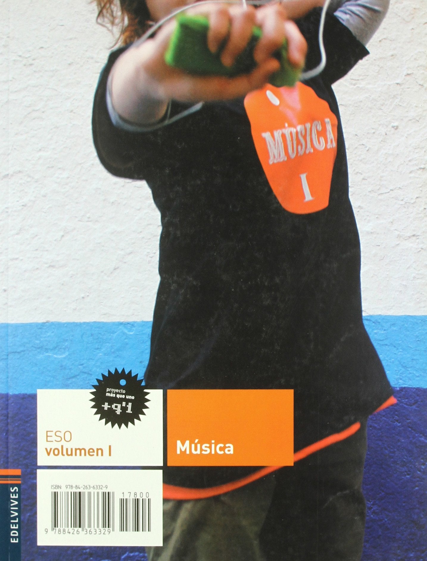 Proyecto +Q'1, música, 1 ESO Books