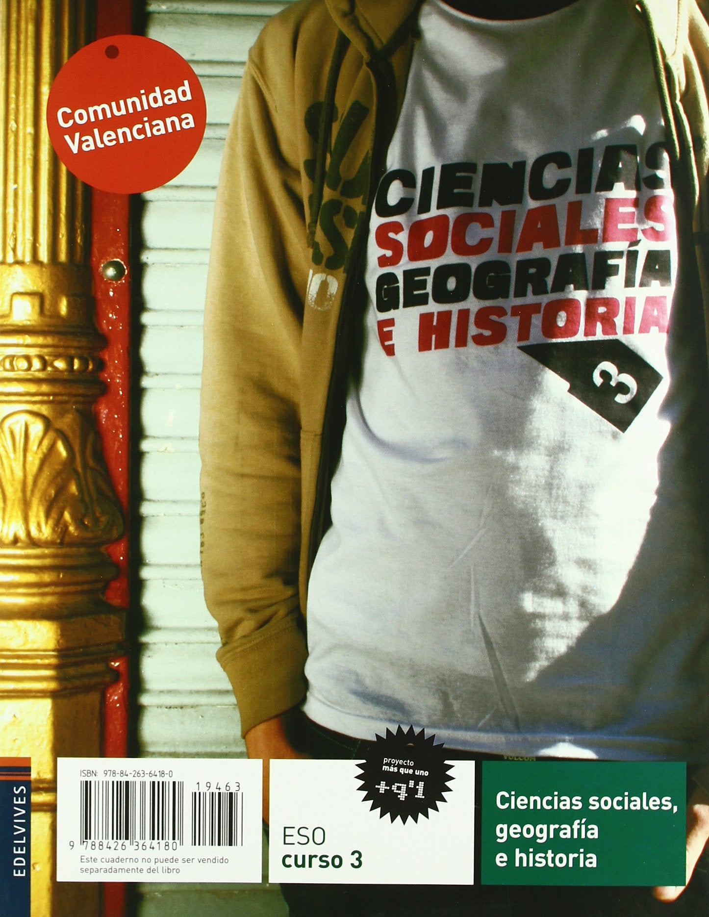Ciencias sociales, geografía e historia, 3 -Cuaderno Comunidad Valenciana Books