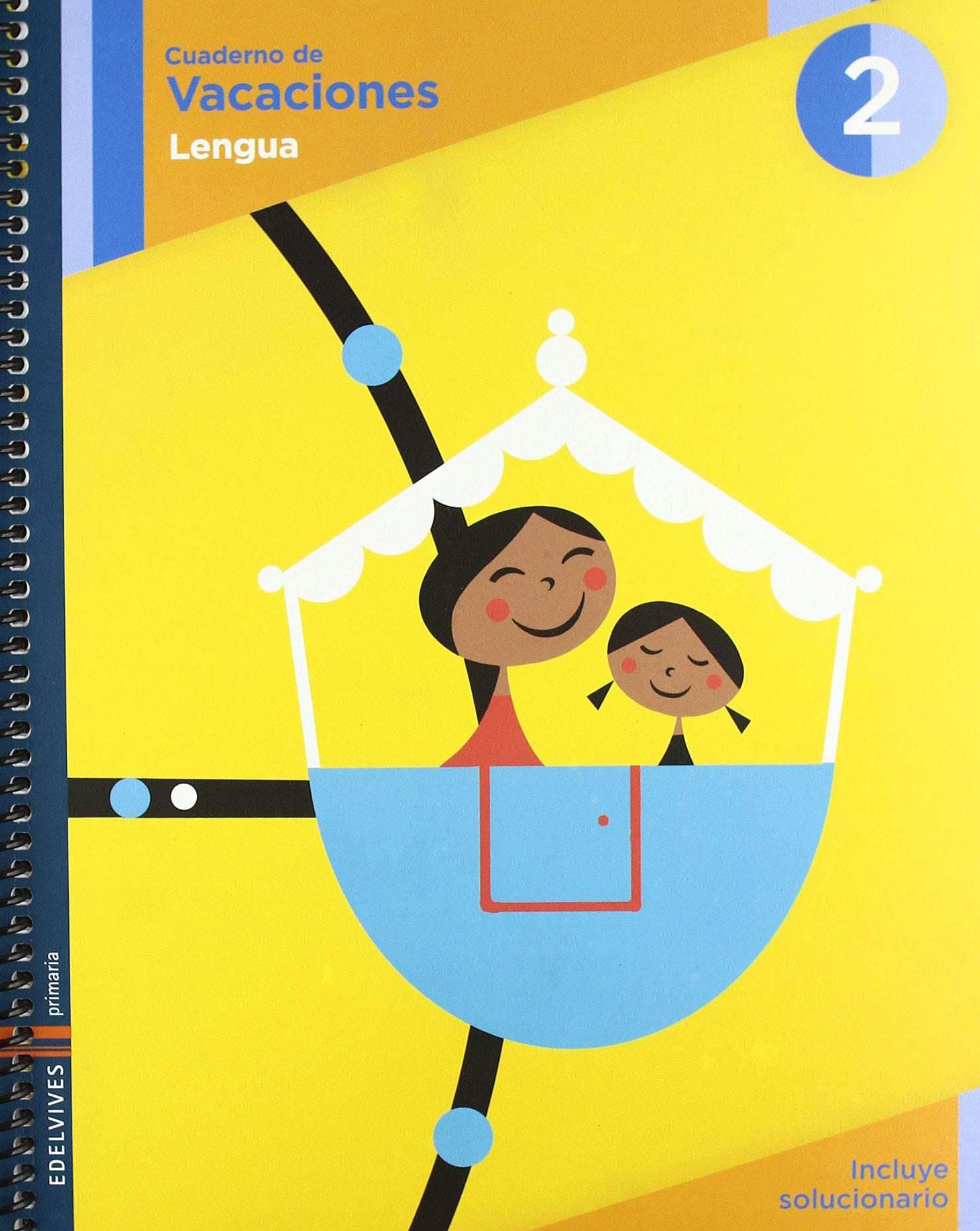 Cuaderno de Vacaciones Lengua 2º Primaria book