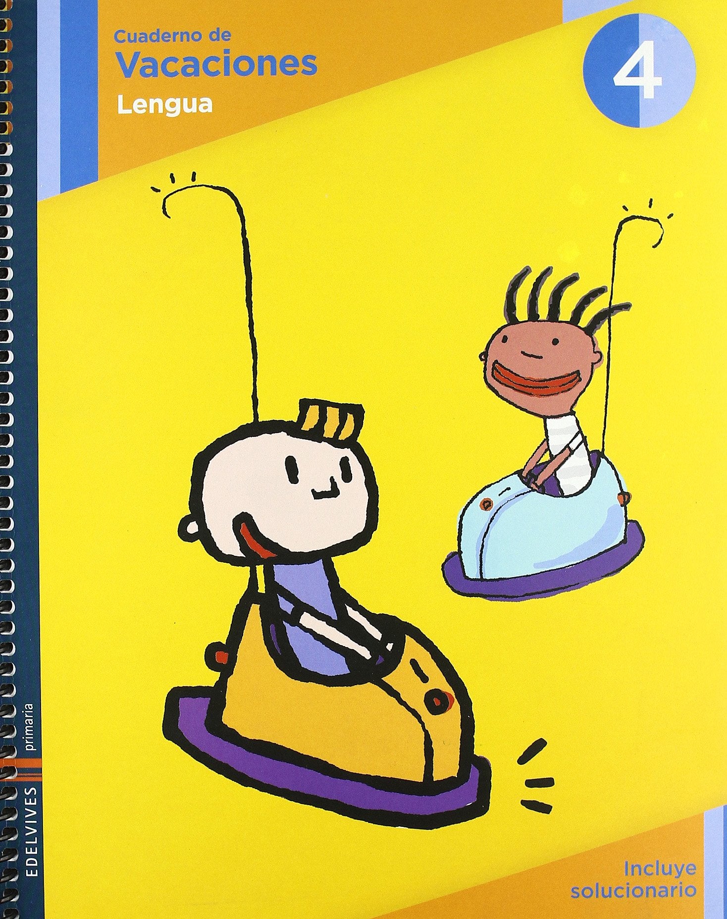 Lengua, 4 Educación Primaria. Cuaderno de vacaciones Books
