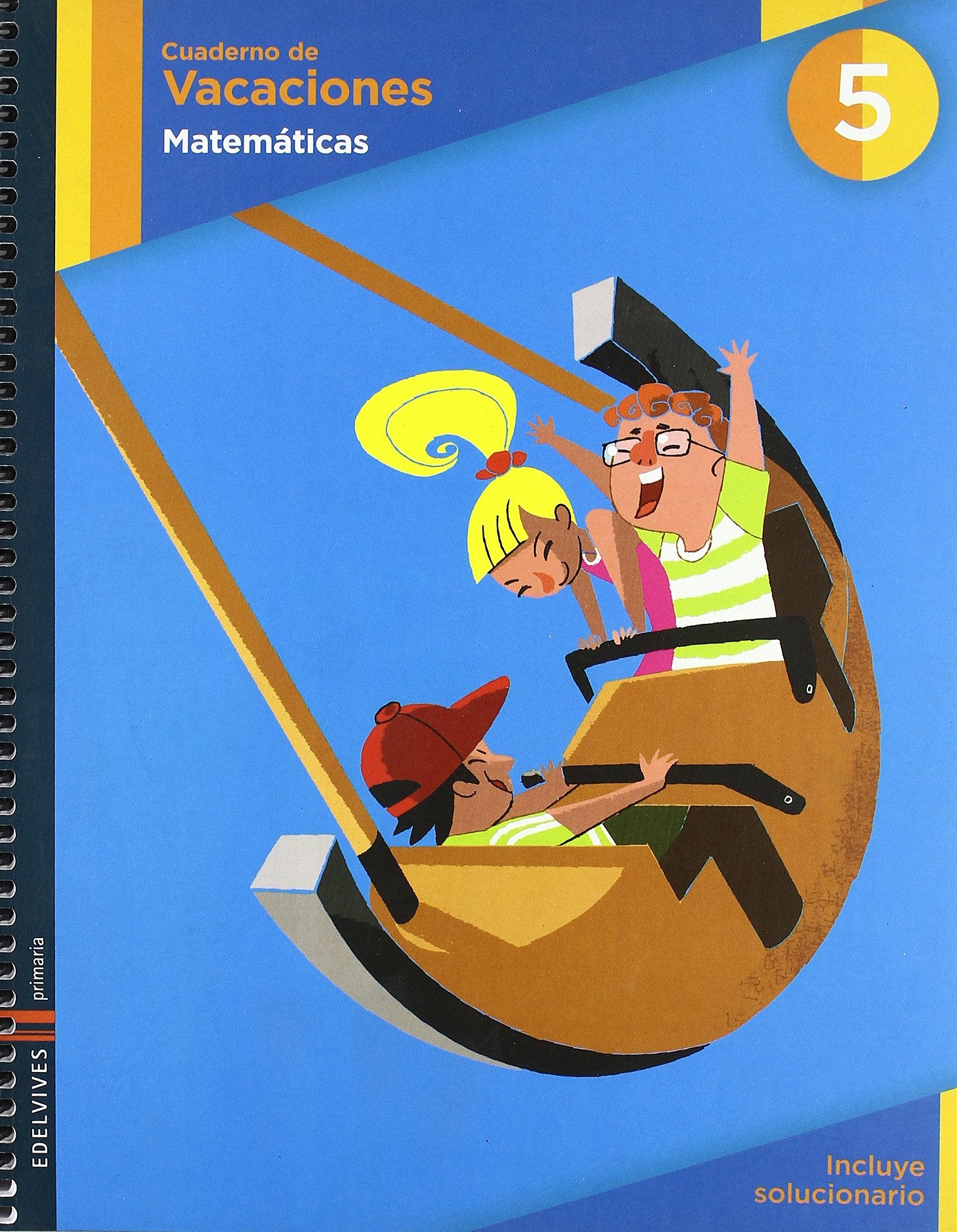 Cuaderno de Vacaciones Matemáticas 5º Primaria book