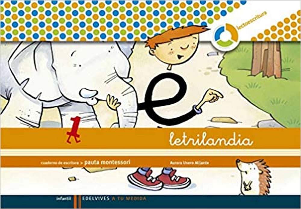 Cuaderno de escritura 1: Pauta Montessori (A tu medida) Reading Aloud & Learning to Read