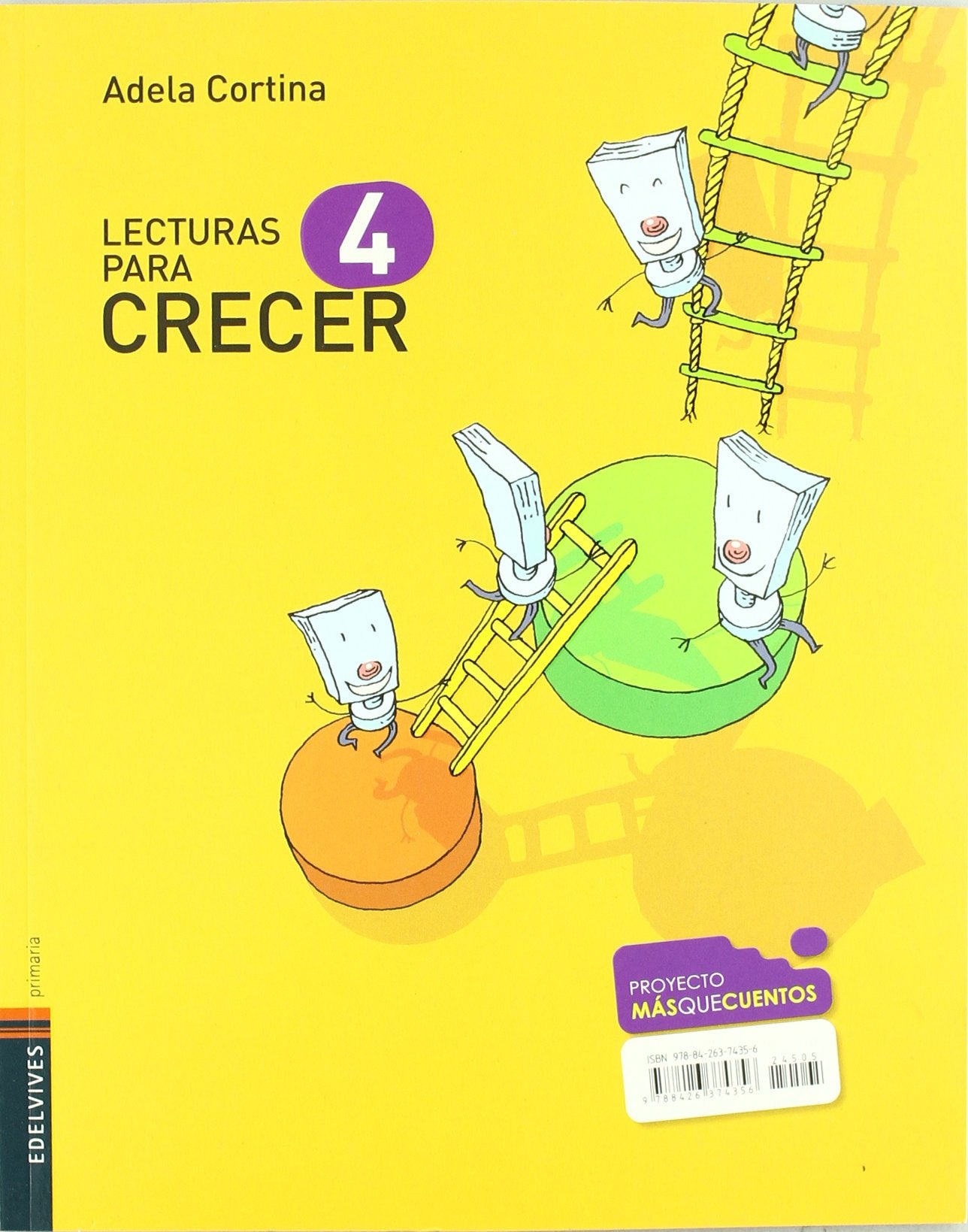 Lecturas para Crecer 4º Primaria (Masquecuentos) book